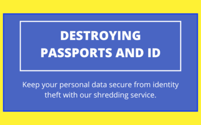 Destroying/Shredding passports and ID