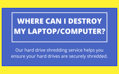 Where can I destroy my laptop/computer?